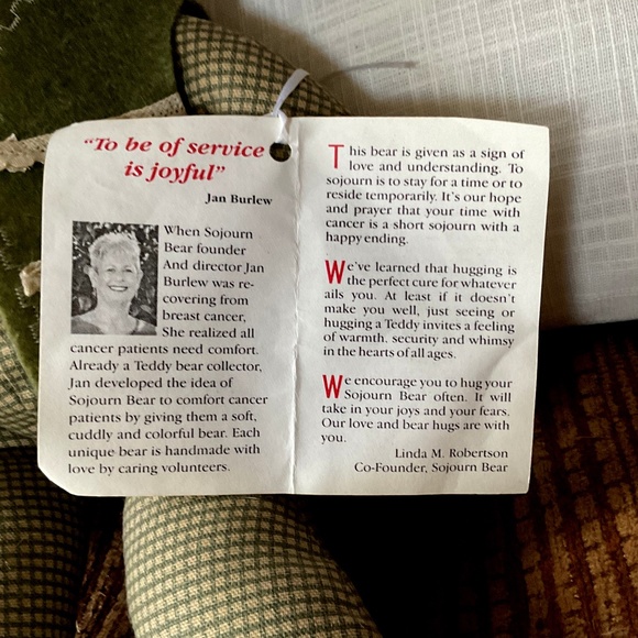 Cute Vintage Teddy Bear - Sojourn Bear - Picture 6 of 7